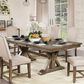 Furniture of America Chaney Dining Table in Light Oak, , large