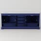 Lexora Home Dukes 80" Double Bathroom Vanity in Navy Blue with 2 cm White Quartz Top and Rectangular Sinks, , large