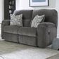 HomeStretch Payday Manual Loveseat in Pewter, , large