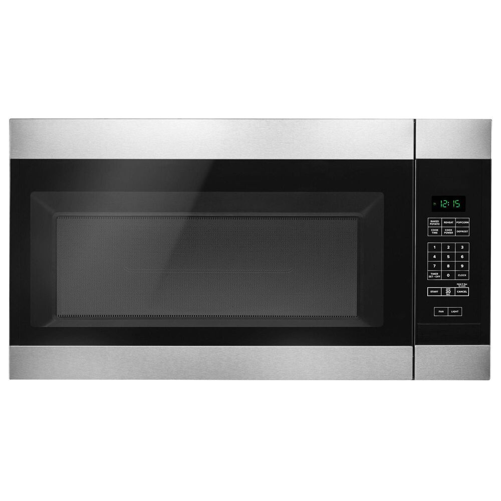 Amana 30&quot; Electric Range with Extra-Large Oven Window &amp; 1.6 Cu. Ft. Over-the-Range Microwave in Stainless Steel , , large