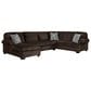 ASHLEY Kimlee 3-Piece Stationary Left Arm Facing Sectional with Chaise in Chocolate, , large