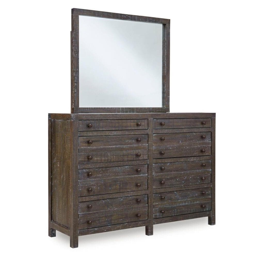 Urban Home Townsend 4 Piece King Bedroom Set in Gunmetal, , large