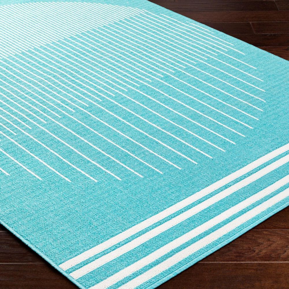 Surya Alfresco 5&#39;3&quot; x 7&#39;7&quot; Pewter, Slate and Beige Indoor/Outdoor Area Rug, , large