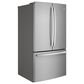 GE Appliances 28.7 Cu. Ft. 3-Door French Door Refrigerator in Stainless Steel, , large