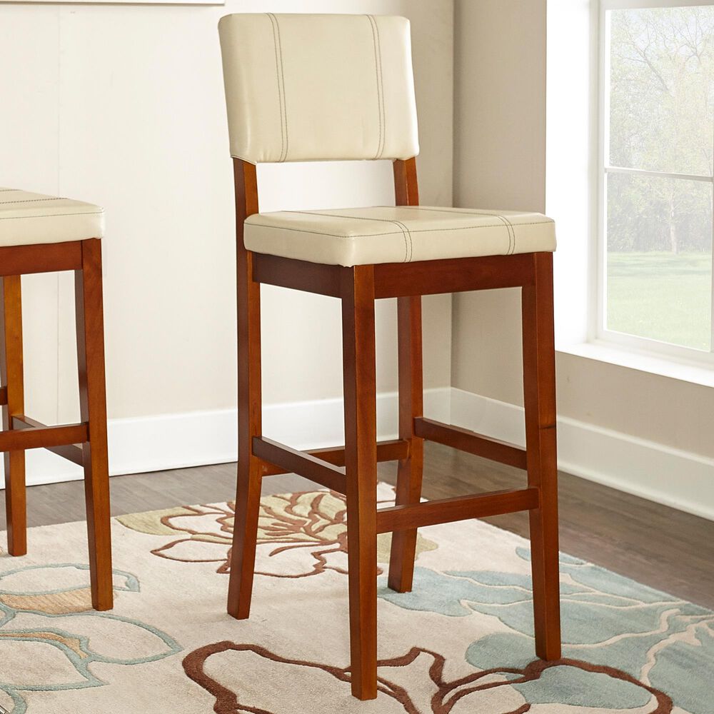 Linden Boulevard Dumas Barstool in Cream, , large
