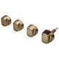 Wolf Appliances 48" and 60" Dual Fuel Range Knob Kit in Brushed Brass, , large
