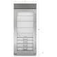 Sub Zero 22.9 Cu. Ft. Classic Left Hinge Built-In Refrigerator with Glass Door and Tubular Handle in Stainless Steel, , large