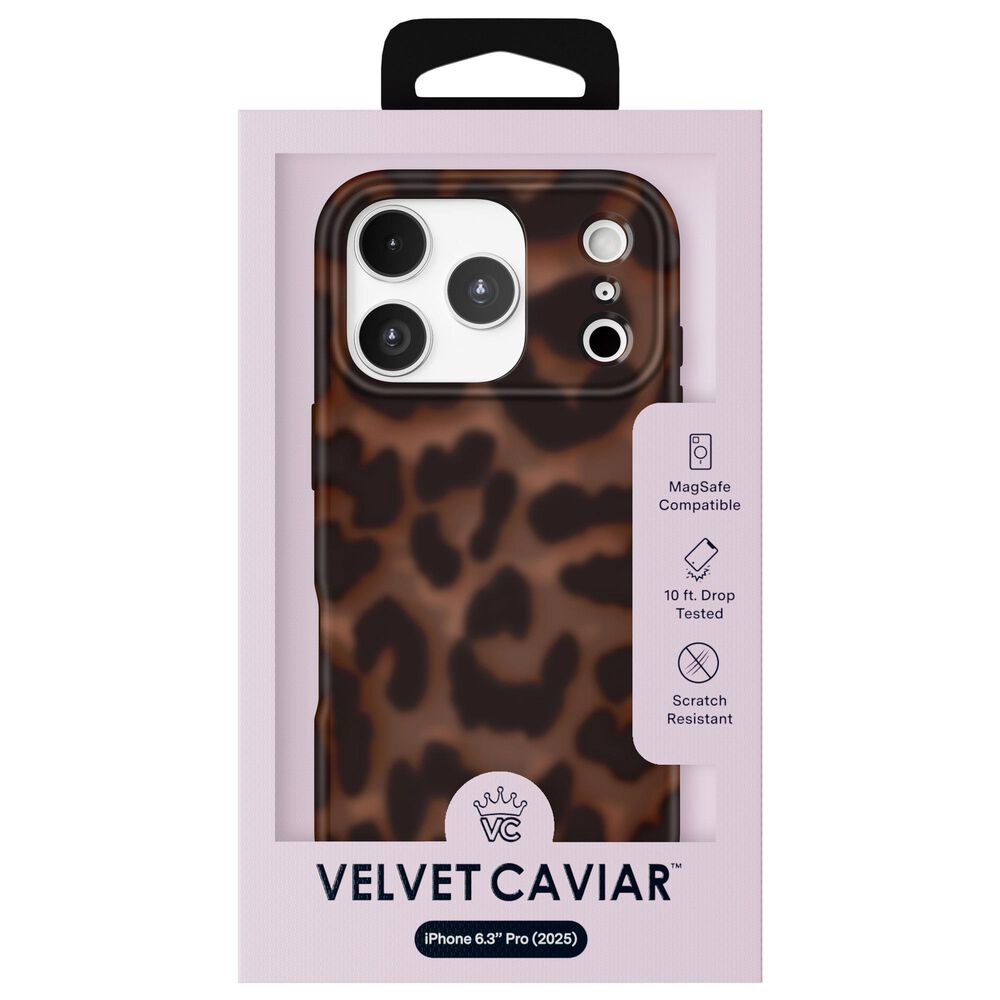 Velvet Caviar MagSafe Case For Apple iPhone 17 Pro in It Girl Leopard, , large