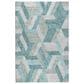 Dalyn Rug Company Lorenzo LN1 Teal 8" x 10" Area Rug, , large