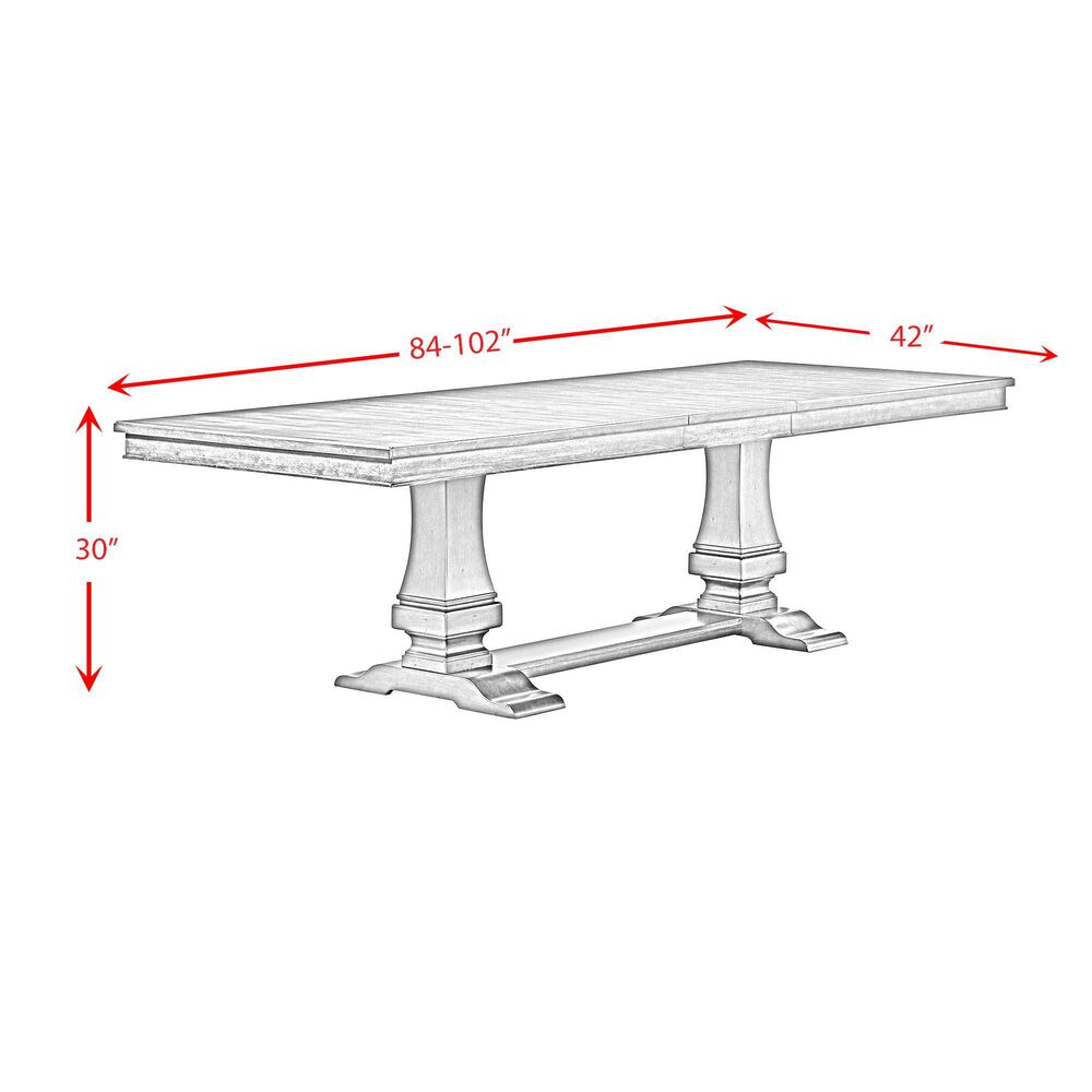 Elements Phillipe Dining Table and Chairs in Cherry, , large