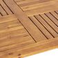 Hearth and Haven 70" Outdoor Oval Dining Table with Slatted Tabletop and Curved Y-Shaped Legs in Teak, , large