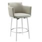 Casabianca Home Suzzie Counter Barstool in Taupe, , large