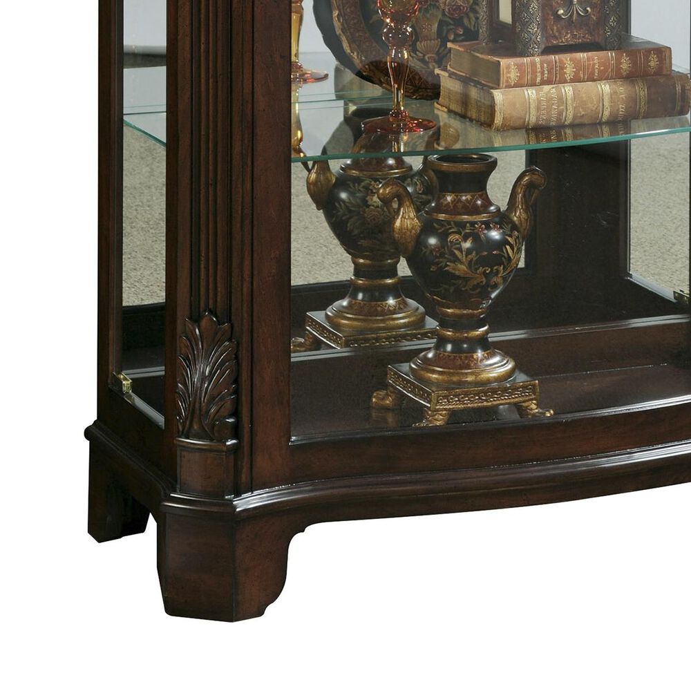 Chapel Hill Glenbrier Mantel Curio Cabinet, , large