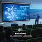 Kodak 100" Manual Pull Down Projector Screen, Large 16:9 Retractable Projector Screen, , large