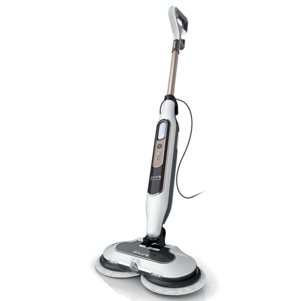 Shark Scrubbing and Sanitizing Steam Blaster Mop in White and Brass, , large