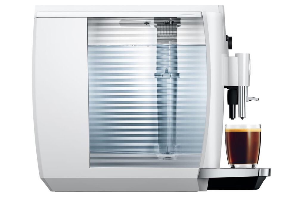 Jura E4 64 Oz Automatic Coffee Machine in Piano White, , large