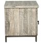 Ashley Laddford Accent Cabinet in Antique Brown and Whitewash, , large