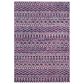 Safavieh Madison MAD606M 5"1" x 7"6" Fuchsia and Navy Area Rug, , large