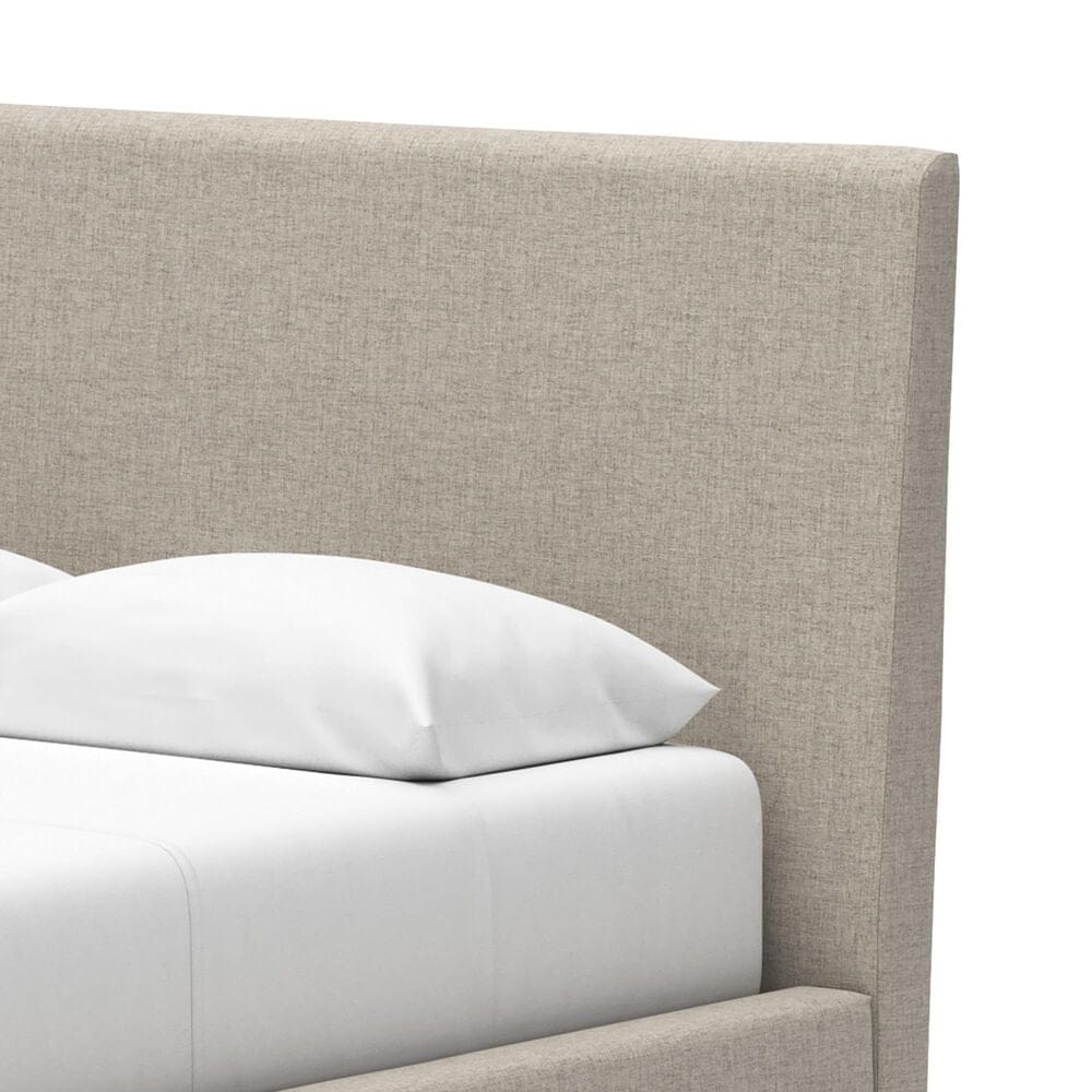Ashley Cielden Queen Upholstered Platform Bed with Roll Slats in Tan, , large