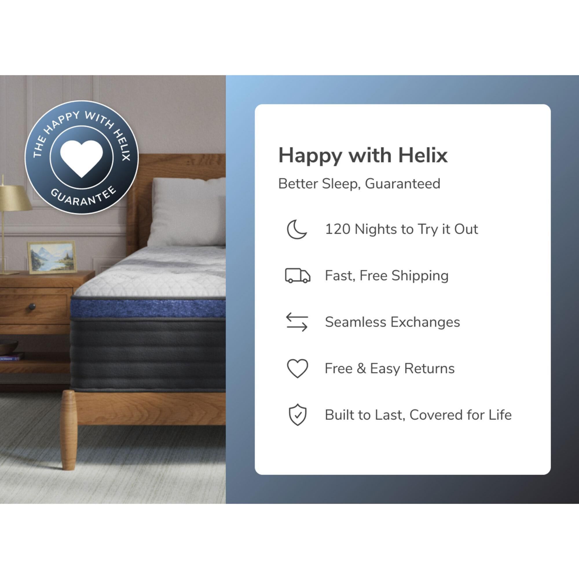 Helix Midnight Luxe Twin Mattress