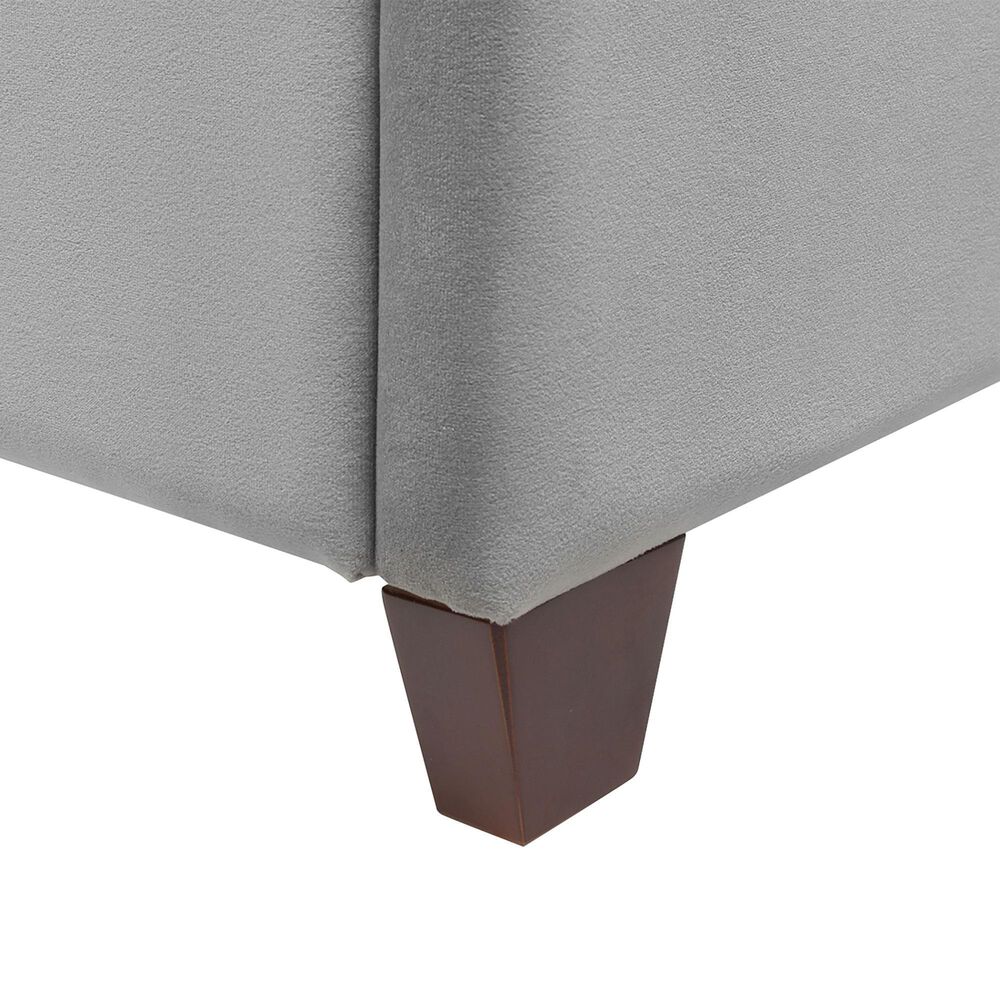 Jennifer Taylor Home Manhattan King Platform Bed in Opal Grey, , large