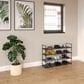 Timberlake 4-Tier Shoe Rack in Black, , large