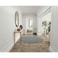 Nourison Courtyard Ivory and Blue 6" Round Indoor/Outdoor Area Rug, , large