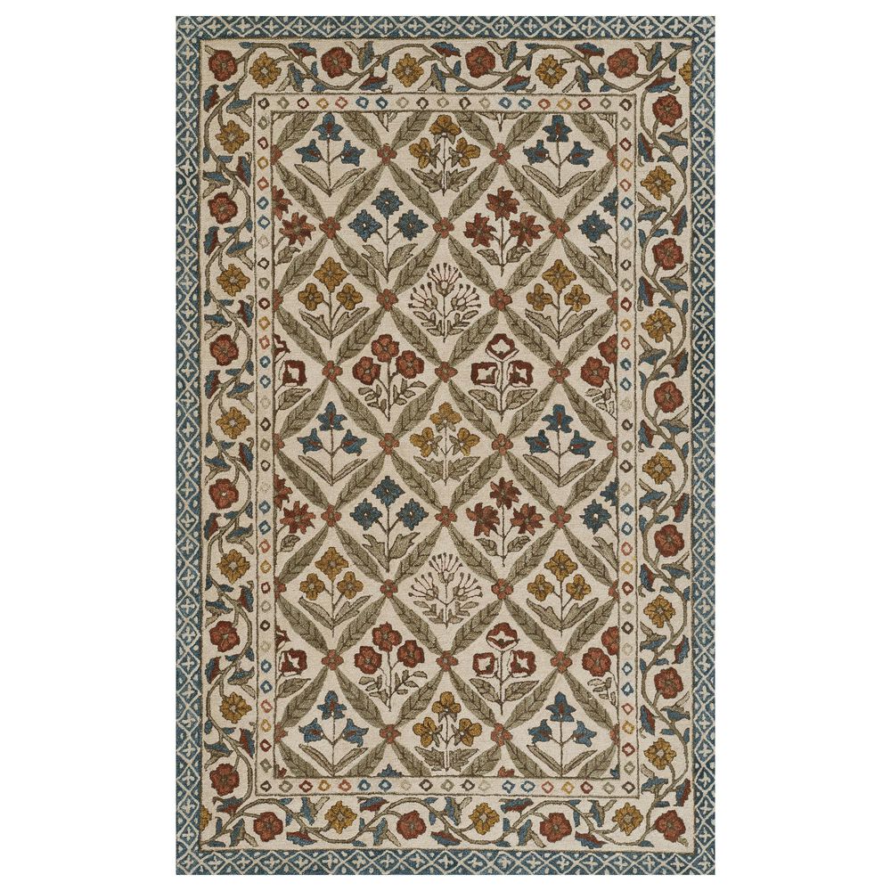 Momeni Cotswold COT-1 2" x 3" Blue Area Rug, , large