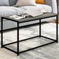 HOMLUX Rectangular Coffee Table in French Oak, , large
