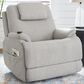 Flexsteel Zecliner Petite Power Lift Recliner in Dove, , large