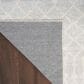 Nourison Astra Machine Washable 2"2" x 8" Grey Runner, , large