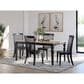 Ashley Brenkerton Rectangular Dining Table in Grayish Brown and French Black - Table Only, , large