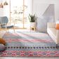 Safavieh Madison MAD797N 12" x 15" Navy and Ivory Area Rug, , large