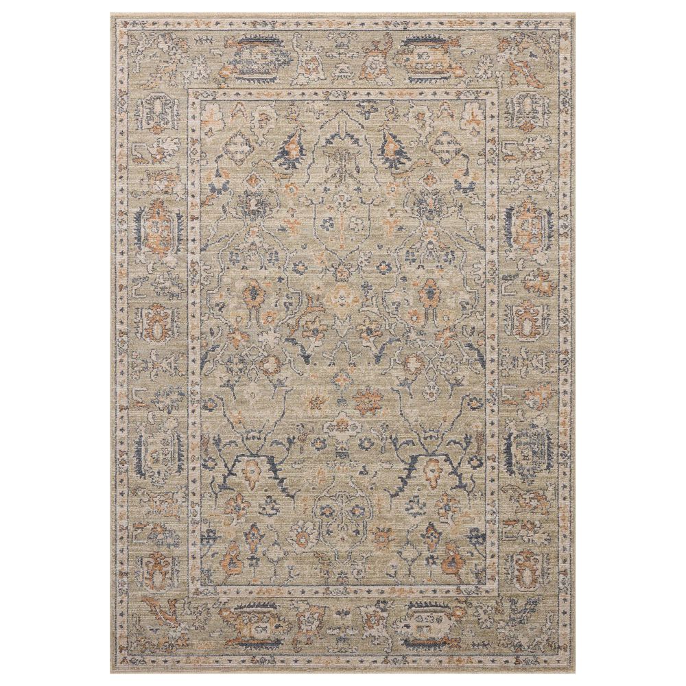 Loloi Milena Sage and Multicolor 2" x 3" Area Rug, , large