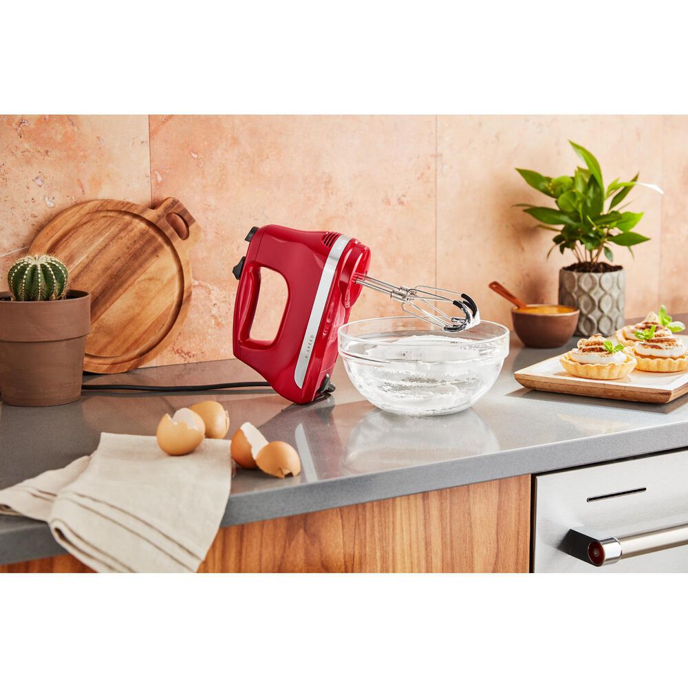 KitchenAid 8&quot; 6-Speed Hand Mixer in Empire Red, , large
