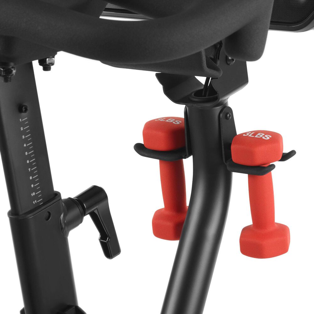 Bowflex VeloCore Bike in Black with 22&quot; Screen + Equipment Mat, , large