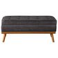 OSP Home Katheryn Storage Bench in Charcoal, , large