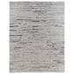 Feizy Broadfield 7"9" x 9"9" Ivory and Charcoal Area Rug, , large