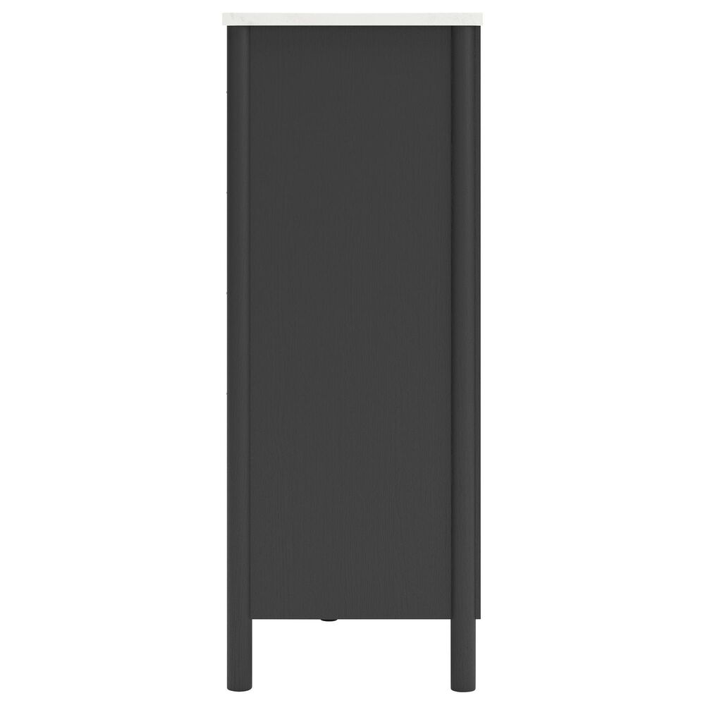 Ashley Cadmori 5-Piece Queen Platform Bedroom Set in Black and White, , large