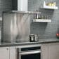 Shaw Geoscape Light Grey 4" x 16" Ceramic Wall Tile, , large