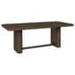 Ashley Radkin Dining Table in Burnished Brown - Table Only, , large