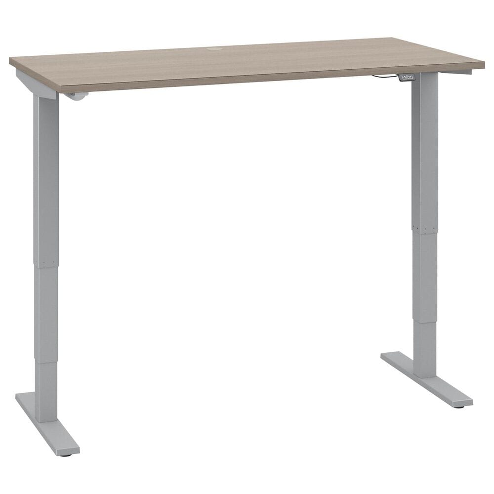 Bush Move 40 60" x 30" Adjustable Standing Desk in Sand Oak, , large