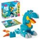 Mega Bloks Chomp Dinosaur T-Rex Building Set with Rolling Wheels, , large