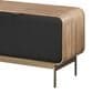 BDI Plume 80" 4-Door Media Cabinet in Walnut and Bronze, , large