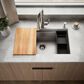 Kohler Lyric 33" Undermount Single-Bowl Kitchen Sink in Stainless Steel, , large