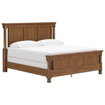 Ashley Rowlenstown California King Poster Bed in Brown, , large