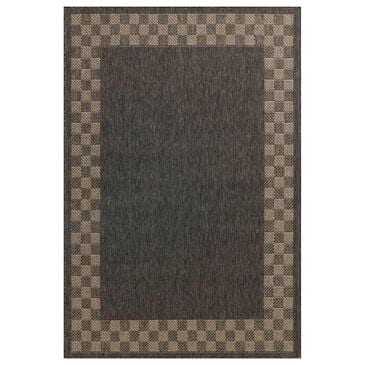 Loloi Providence 9"2" x 13" Charcoal and Natural Indoor/Outdoor Area Rug, , large