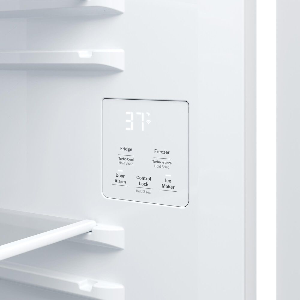GE Appliances 24 Cu. Ft. Counter-Depth Side-By-Side Refrigerator with Extra Tall Dispenser and Energy Star in White, , large