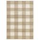 Oriental Weavers Georgia Geometric 678A0 9"10" x 12"10" Beige Area Rug, , large