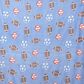 Duke Imports Game Time - Glow in the Dark Plush Throw in Blue, , large